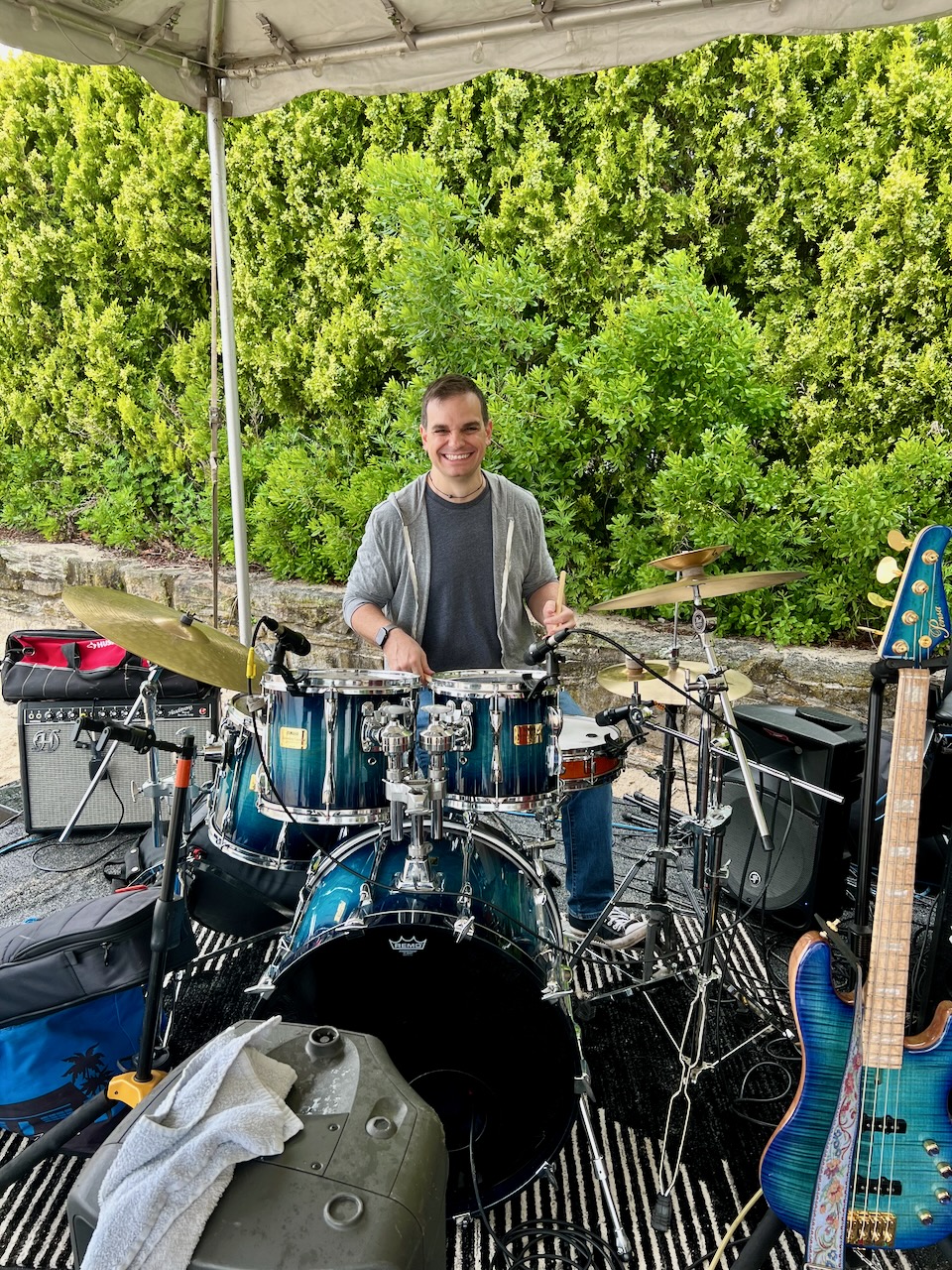 Me, with said drums.